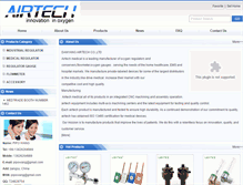 Tablet Screenshot of airtechmedical.com